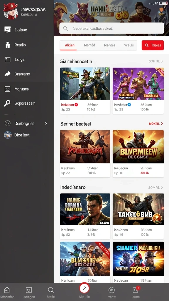 Tampilan utama aplikasi Review Aplikasi pastiwin yang intuitif dan efisien.