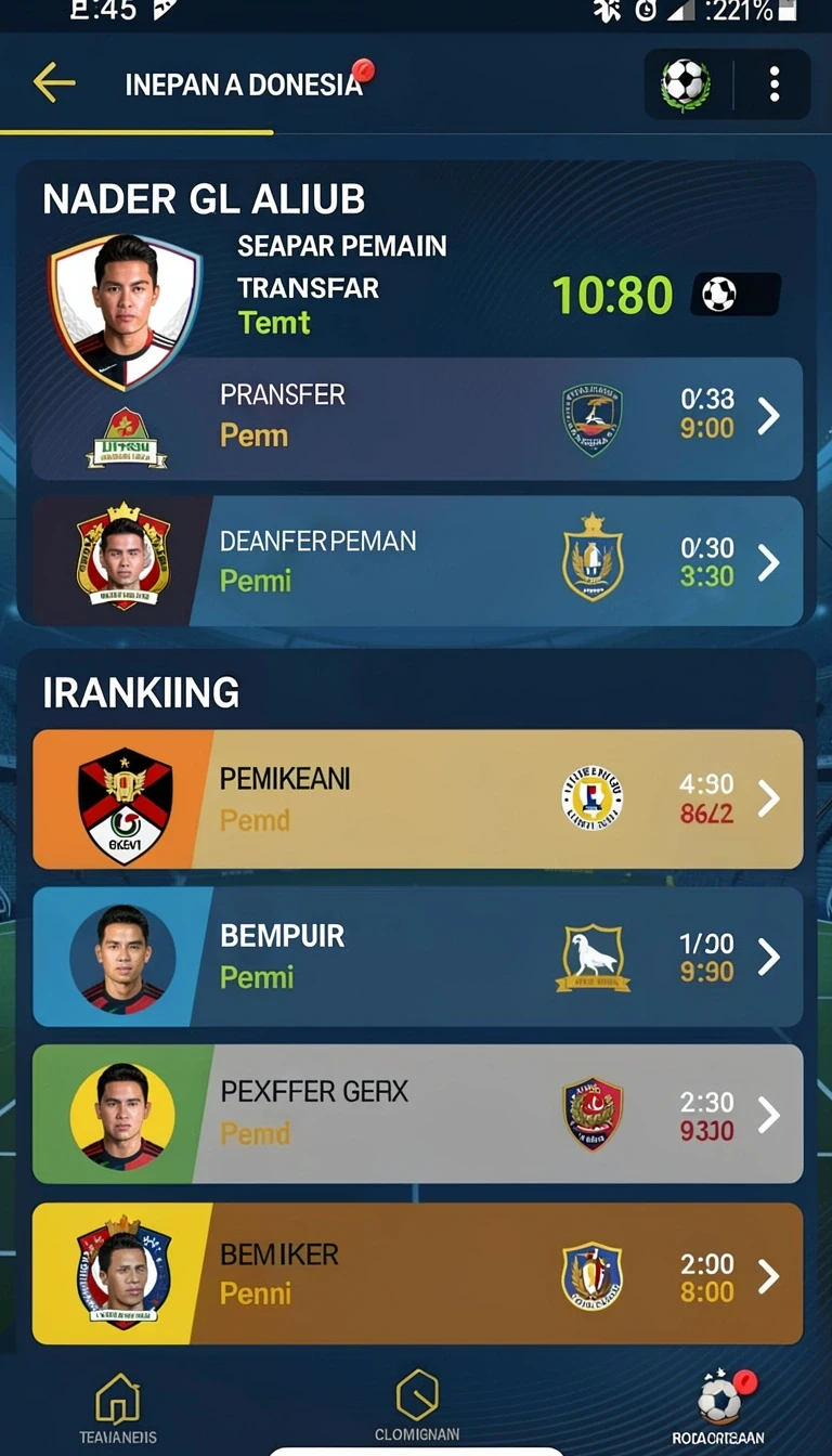 Tampilan utama aplikasi Review Aplikasi 888fw yang intuitif dan efisien.