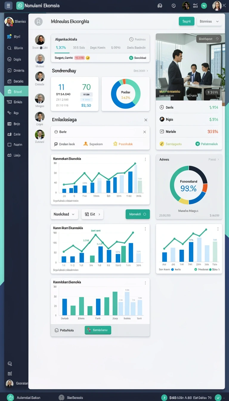 Tampilan utama aplikasi Review Aplikasi advantages yang intuitif dan efisien.