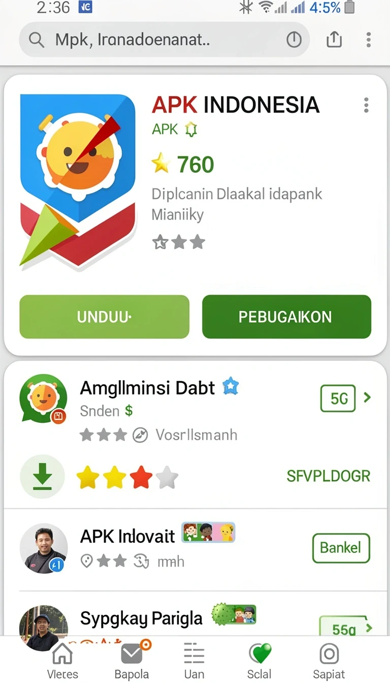 Tampilan utama aplikasi Review Aplikasi 33l yang intuitif dan efisien.